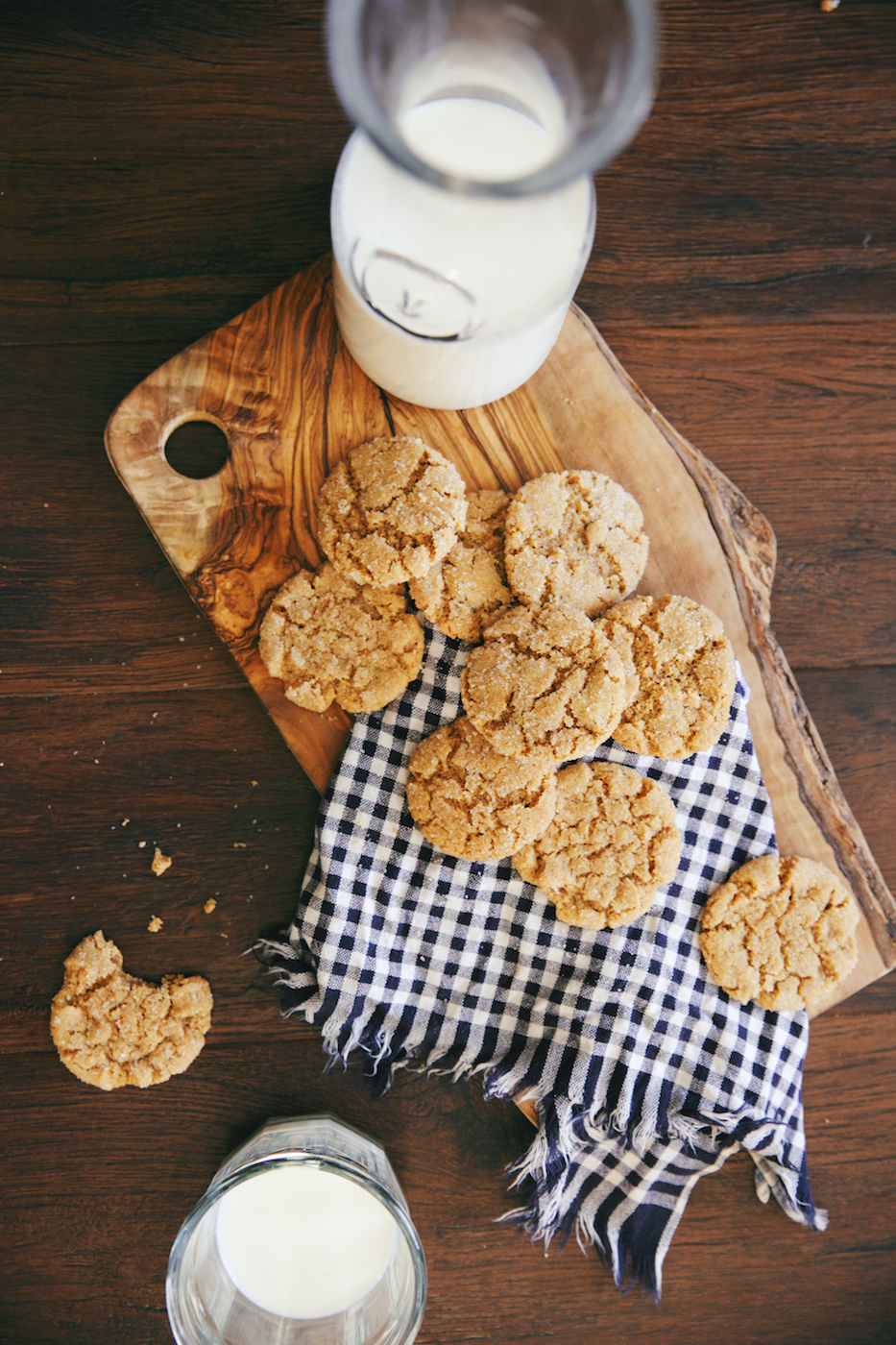 Vegan And Gluten Free Peanut Butter Cookies